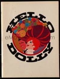2s962 HELLO DOLLY souvenir program book 1970 Barbra Streisand & Walter Matthau, Amsel cover art!