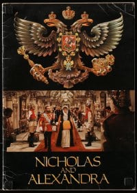 2s974 NICHOLAS & ALEXANDRA English souvenir program book 1971 Czars & the end of the Russian aristocracy!
