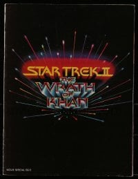 2s986 STAR TREK II souvenir program book 1982 The Wrath of Khan, Leonard Nimoy, William Shatner