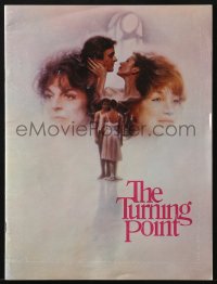 2s996 TURNING POINT souvenir program book 1977 art of Shirley MacLaine & Anne Bancroft by Alvin!