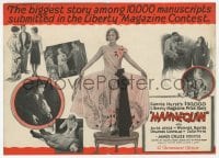 2s216 MANNEQUIN herald 1926 Alice Joyce, Fannie Hurst's $50,000 Liberty Magazine prize story!