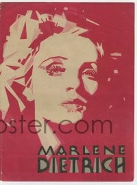2s273 SHANGHAI EXPRESS herald 1932 Josef von Sternberg, wonderful deco art of Marlene Dietrich!