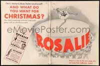 2s420 ROSALIE 4pg trade ad 1937 great different art of sexy Eleanor Powell dancing on stage!