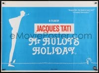 2t265 MR. HULOT'S HOLIDAY British quad R1970s Jacques Tati, Les vacances de Monsieur Hulot