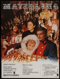 2t720 MAYERLING French 23x31 1968 no woman could satisfy Omar Sharif until Catherine Deneuve!