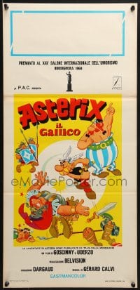 2t823 ASTERIX THE GAUL Italian locandina 1968 great images from Ray Goossens' French cartoon!