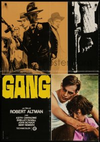 2t950 THIEVES LIKE US Italian 27x38 pbusta 1975 Robert Altman, completely different, Gang!