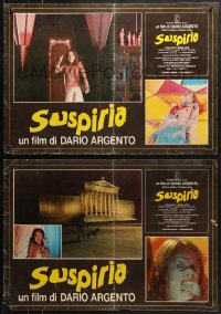 2t976 SUSPIRIA group of 3 Italian 19x27 pbustas 1977 Dario Argento horror, Jessica Harper!