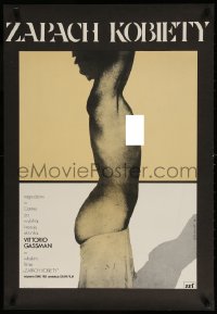 2t636 SCENT OF A WOMAN Polish 23x33 1976 Vittorio Gassman, sexy Agonstina Belli!