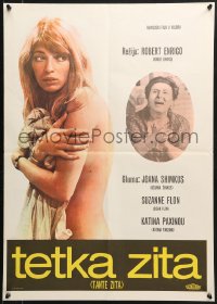 2t143 ZITA Yugoslavian 20x28 1968 Joanna Shimkus, Katina Paxinou in title role, French romance!