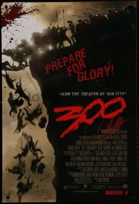 2w601 300 advance 1sh 2007 Zack Snyder directed, Gerard Butler, prepare for glory!