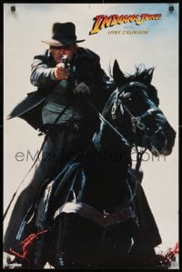 2w213 INDIANA JONES & THE LAST CRUSADE 21x32 commercial poster 1989 Ford shooting on horse back!
