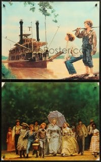 2w024 TOM SAWYER group of 8 color English 16x20 stills 1973 Johnny Whitaker & young Jodie Foster!