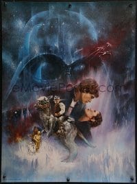 2w458 EMPIRE STRIKES BACK 20x27 special poster 1980 Gone With The Wind style art by Roger Kastel!