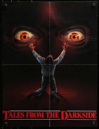 2w193 TALES FROM THE DARKSIDE 2-sided tv poster 1987 completely different horror art!