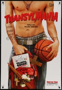 2w962 TRANSYLMANIA teaser DS 1sh 2009 Hillenbrand, college kids, the other white meat!