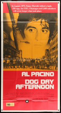 2x443 DOG DAY AFTERNOON int'l 3sh 1975 Al Pacino, Sidney Lumet bank robbery crime classic!