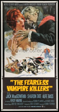 2x454 FEARLESS VAMPIRE KILLERS 3sh 1967 Roman Polanski, Frank Frazetta artwork!