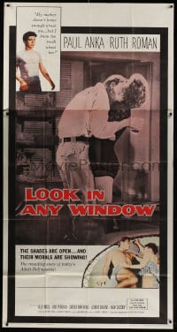 2x525 LOOK IN ANY WINDOW 3sh 1961 Paul Anka, Ruth Roman, the morals & mistakes exposed at last!