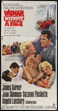 2x541 MISTER BUDDWING int'l 3sh 1966 amnesiac James Garner can't remember the Woman Without a Face!