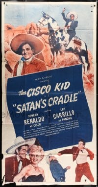 2x589 SATAN'S CRADLE 3sh 1949 Duncan Renaldo as the Cisco Kid, Leo Carrillo, sexy Ann Savage!