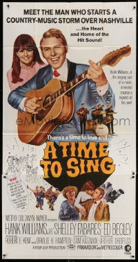 2x627 TIME TO SING 3sh 1968 Hank Williams Jr. playing guitar, Shelley Fabares, country music!