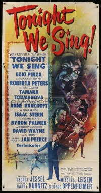 2x630 TONIGHT WE SING 3sh 1953 Ezio Pinza, Roberta Peters, a great treasure of entertainment!