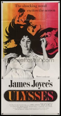 2x636 ULYSSES int'l 3sh 1967 Barbara Jefford & Milo O'Shea, from the novel by James Joyce!