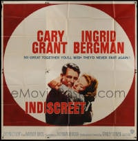 2x052 INDISCREET 6sh 1958 Cary Grant & Ingrid Bergman so great together, directed by Stanley Donen!
