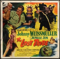 2x061 LOST TRIBE 6sh 1949 Johnny Weissmuller as Jungle Jim, sexy Elena Verdugo, ultra rare!