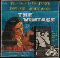 2x108 VINTAGE 6sh 1957 pretty Pier Angeli, Mel Ferrer, lusty, violent, primitive!