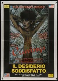 2x731 CRAVINGS Italian 1p 1987 Gerard Damiano directed, sexy Sharon Kane is The Ultimate Desire!
