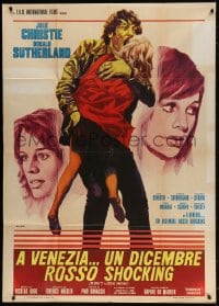 2x751 DON'T LOOK NOW Italian 1p 1973 Julie Christie, Donald Sutherland, Roeg, Tino Aller art!