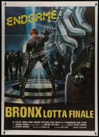 2x762 ENDGAME Italian 1p 1983 Joe D'Amato, post-apocalyptic art of New York by Renato Casaro!