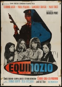 2x765 EQUINOZIO Italian 1p 1971 Claudine Auger, Paola Pitagora, directed by Maurizio Ponzi, rare!
