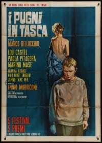 2x774 FISTS IN THE POCKET Italian 1p 1965 I pugni in tasca, Gasparri art of Castel & Pitagora!