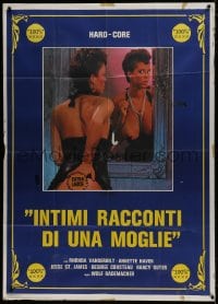 2x817 INTIMI RACCONTI DI UNA MOGLIE Italian 1p 1985 sexy censored image, hard-core!