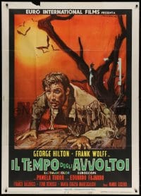 2x838 LAST OF THE BADMEN Italian 1p 1967 cool spaghetti western artwork by Rodolfo Gasparri!