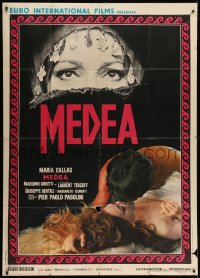 2x863 MEDEA Italian 1p 1969 Pier Paolo Pasolini, pretty Maria Callas, written by Euripides!