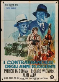 2x870 MOONSHINE WAR Italian 1p 1970 Elmore Leonard, alcohol bootleggers in 1932, different art!