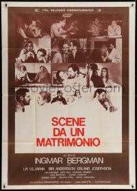 2x920 SCENES FROM A MARRIAGE Italian 1p 1975 Ingmar Bergman, Liv Ullmann, Bibi Andersson, montage!