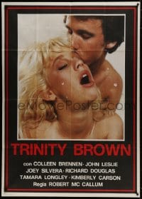 2x971 TRINITY BROWN Italian 1p 1987 Jamie Gillis & sexy naked Sharon Kelly in title role!
