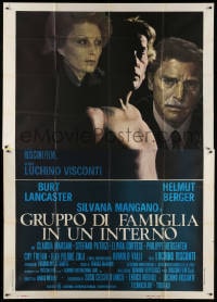 2x163 CONVERSATION PIECE Italian 2p 1974 Luchino Visconti, Burt Lancaster, Silvana Mangano!