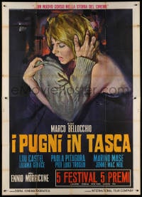 2x205 FISTS IN THE POCKET Italian 2p 1965 I pugni in tasca, Gasparri art of Castel & Pitagora!