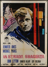 2x235 IDOL Italian 2p 1967 different art of Jennifer Jones & Michael Parks!