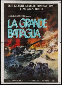 2x260 LIBERATION Italian 2p 1970 different art of World War II soldiers & tank, 5 part epic film!