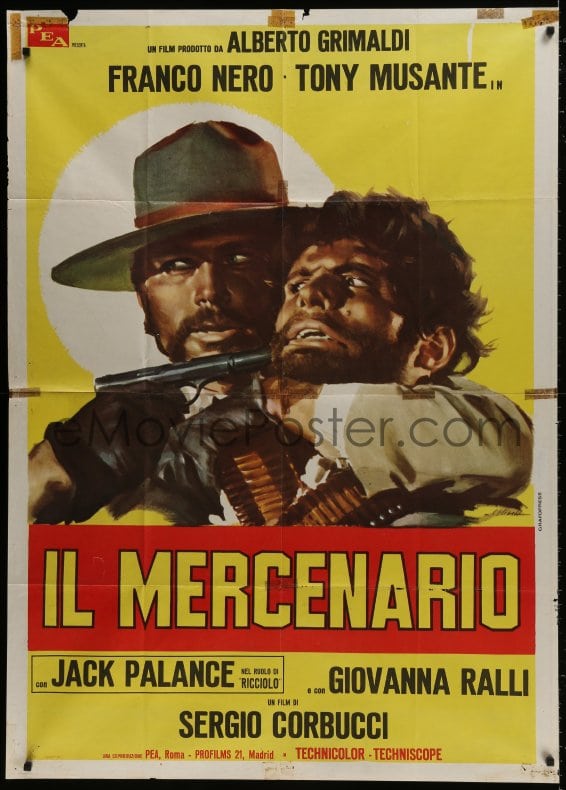 eMoviePoster.com: 2x865 MERCENARY Italian 1p 1969 Il Mercenario ...