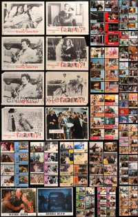 2y079 LOT OF 138 LOBBY CARDS 1960s-1980s incomplete sets from a variety of different movies!