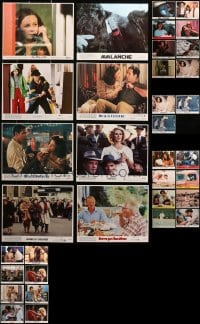 2y480 LOT OF 59 MINI LOBBY CARDS 1970s-1980s great scenes from a variety of different movies!