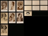 2y342 LOT OF 7 DOLORES DEL RIO GERMAN ROSS POSTCARDS 1920s-1930s great portraits of the pretty star!